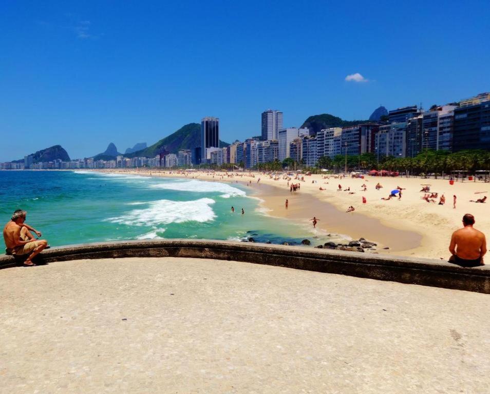 Copacabana 3 Suites, Andar Alto Com Vista Mar, 9 Camas, Enorme, Wifi 300Mb, Ar Condicionado Em Todas Suites, Pauloangerami Mvc1812 リオデジャネイロ エクステリア 写真