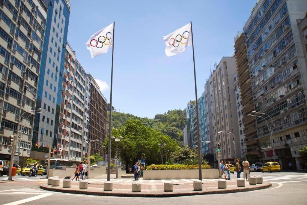Copacabana 3 Suites, Andar Alto Com Vista Mar, 9 Camas, Enorme, Wifi 300Mb, Ar Condicionado Em Todas Suites, Pauloangerami Mvc1812 リオデジャネイロ エクステリア 写真