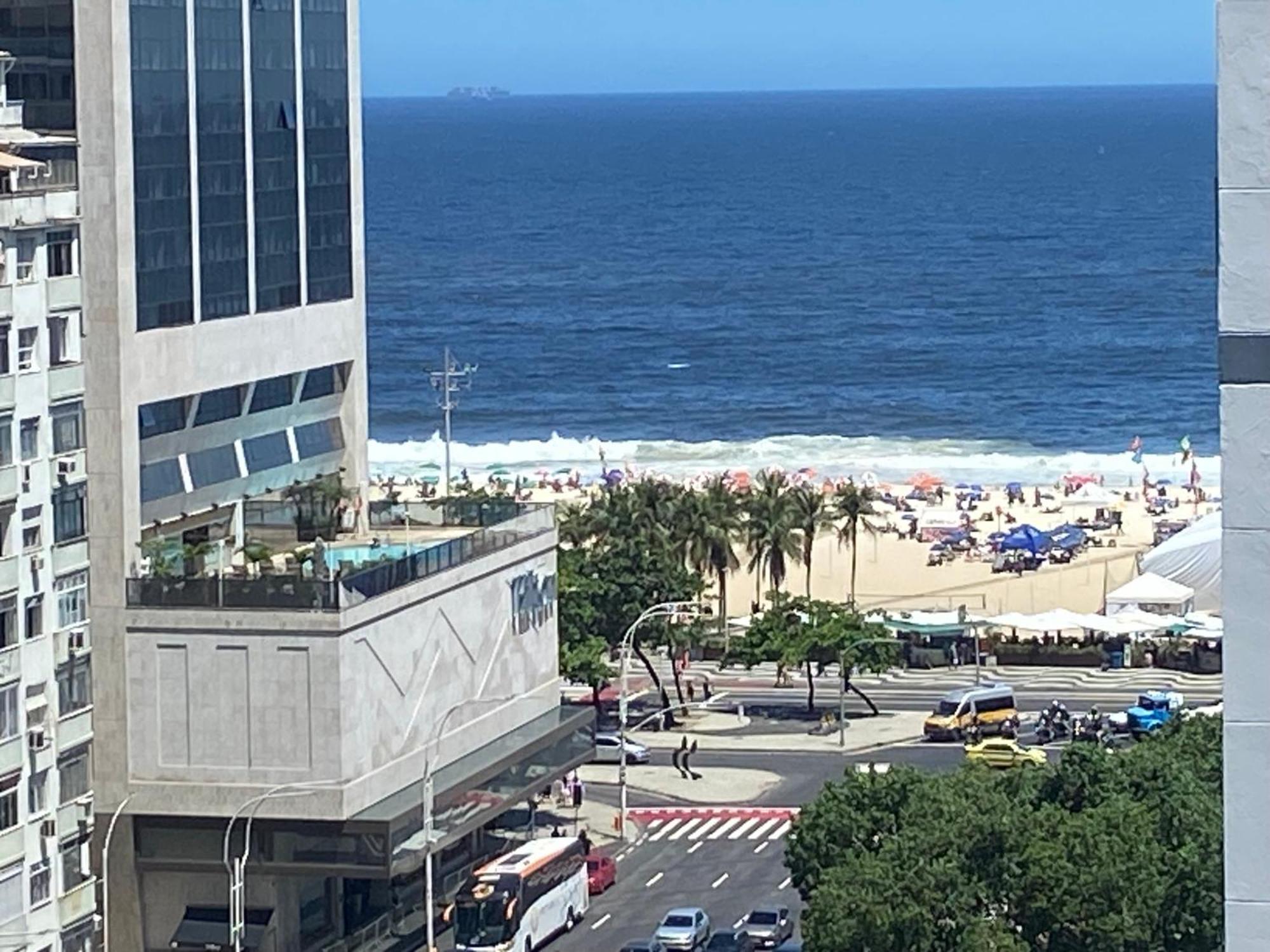 Copacabana 3 Suites, Andar Alto Com Vista Mar, 9 Camas, Enorme, Wifi 300Mb, Ar Condicionado Em Todas Suites, Pauloangerami Mvc1812 リオデジャネイロ エクステリア 写真