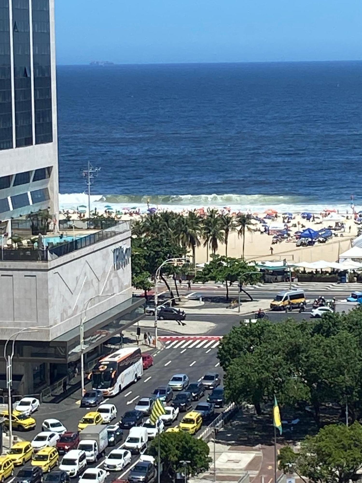 Copacabana 3 Suites, Andar Alto Com Vista Mar, 9 Camas, Enorme, Wifi 300Mb, Ar Condicionado Em Todas Suites, Pauloangerami Mvc1812 リオデジャネイロ エクステリア 写真