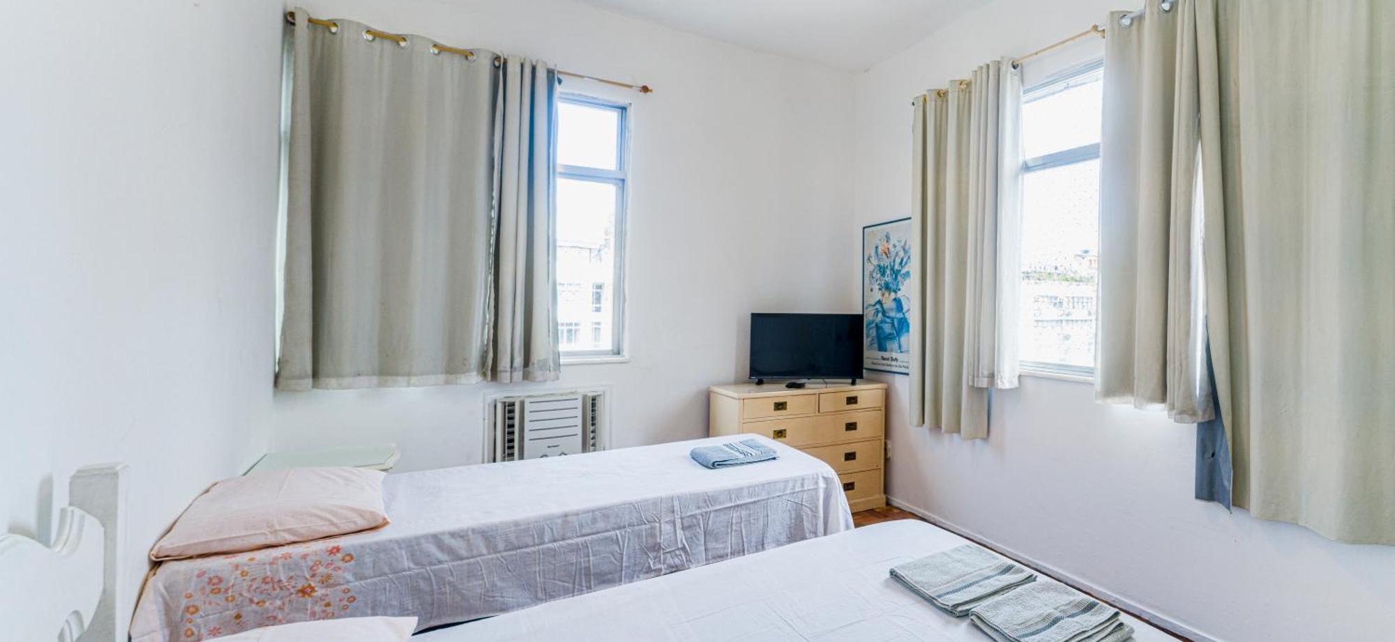 Copacabana 3 Suites, Andar Alto Com Vista Mar, 9 Camas, Enorme, Wifi 300Mb, Ar Condicionado Em Todas Suites, Pauloangerami Mvc1812 リオデジャネイロ エクステリア 写真