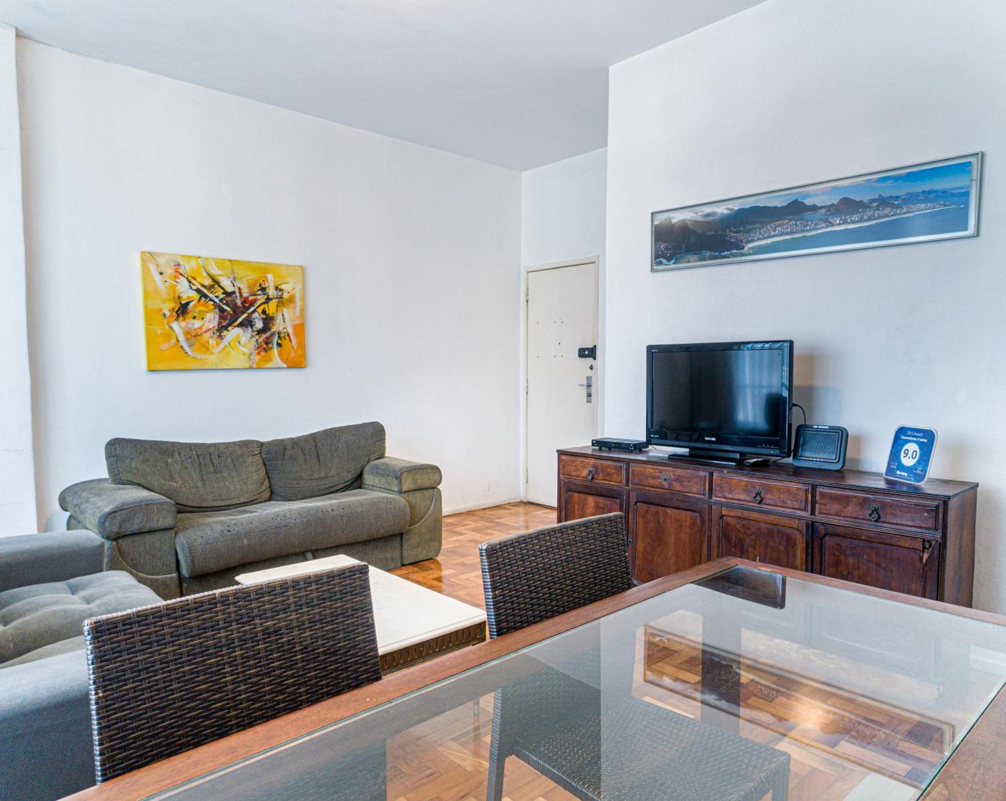 Copacabana 3 Suites, Andar Alto Com Vista Mar, 9 Camas, Enorme, Wifi 300Mb, Ar Condicionado Em Todas Suites, Pauloangerami Mvc1812 リオデジャネイロ エクステリア 写真